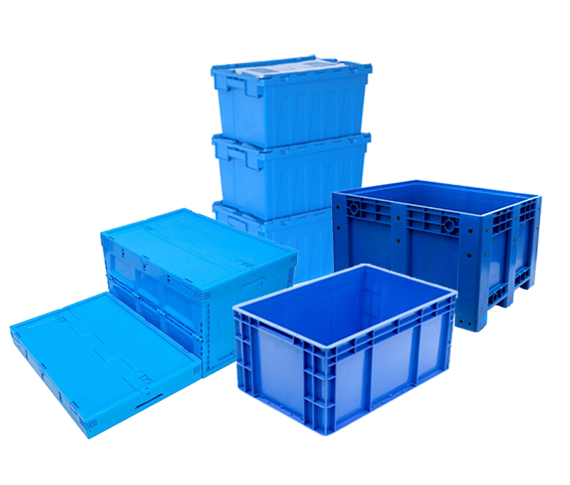 Plastkasser, -kasser og -beholdere