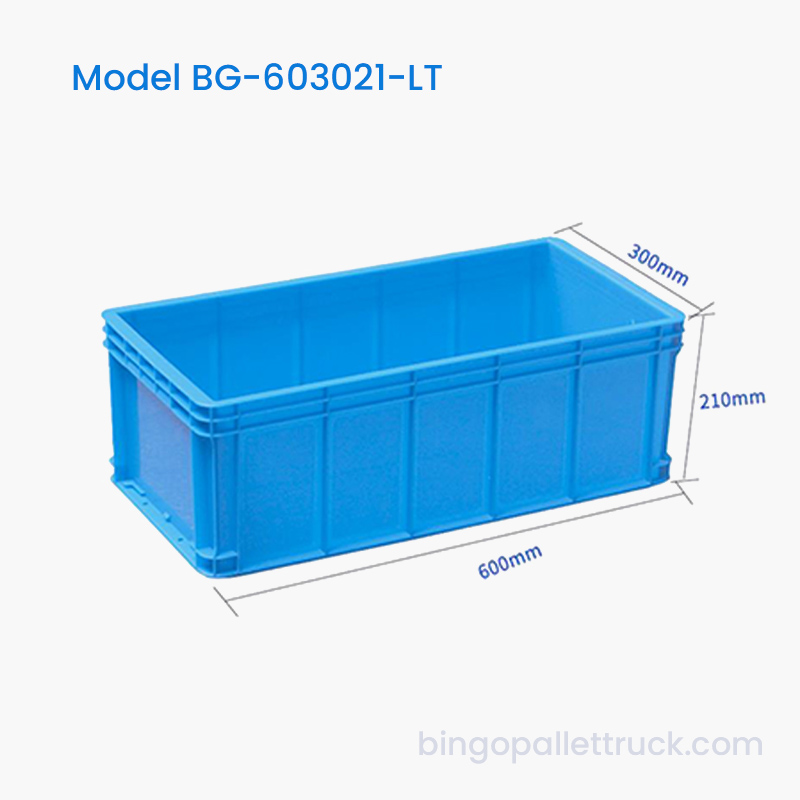 31L HDPE Logistik Plast Tote Box til lagersortering