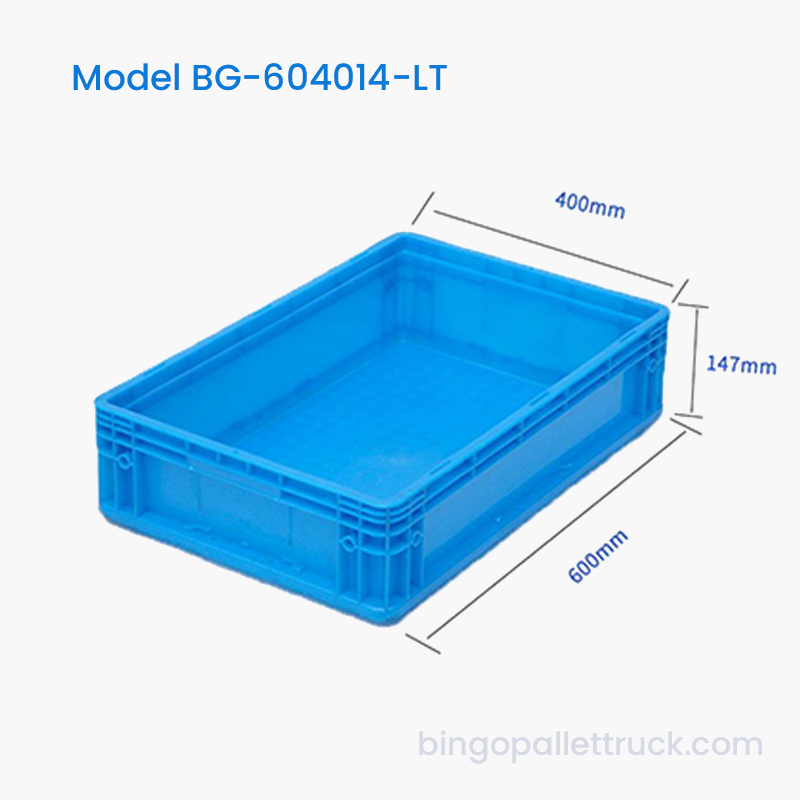 29L Heavy Duty Logistics Plast Tote Box til Fabrikslogistik