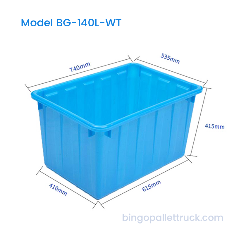 140L HDPE-tank til detail- og engrosdistribution af bulkvæske