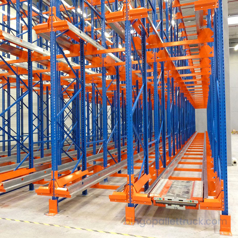 Skræddersyet shuttle pallereol til intelligent, kraftig automatiseret opbevaringsløsning