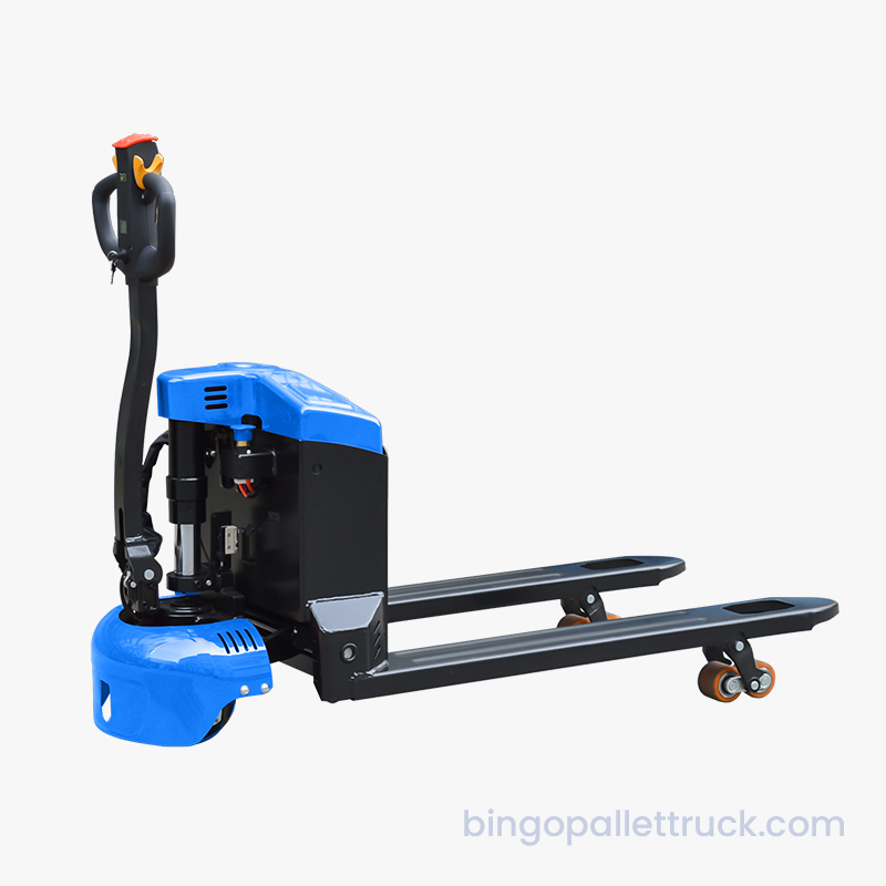 2000 kg elektrisk walkie palletruck til lager