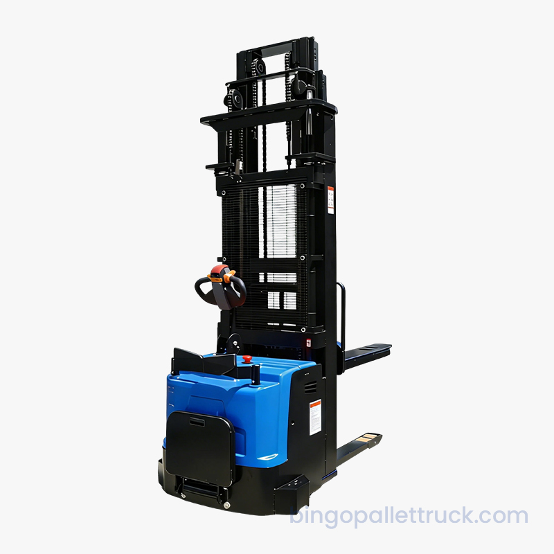 3000 kg Heavy Duty EPS tre-mast elektrisk stående stabler til lagerreol