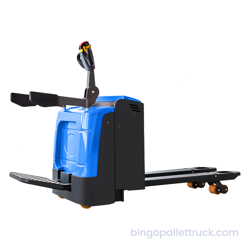 3000 kg Heavy Duty EPS elektrisk stå-på palletruck